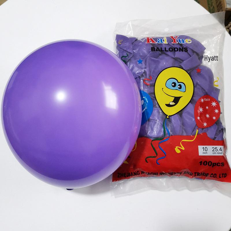 Hyatt 10-Inch Thickened Balloons for Birthday, Party & Wedding Decorations