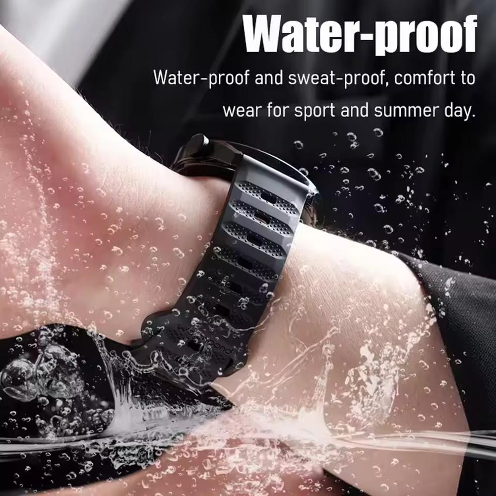 22/20mm Silicone Strap For Huawei Watch 5/4/GT6-5-4 GT5-6 Pro Amazfit Active 2/Bip 6-5 Sport Bracelet Galaxy Watch 7/6/5/4 Band