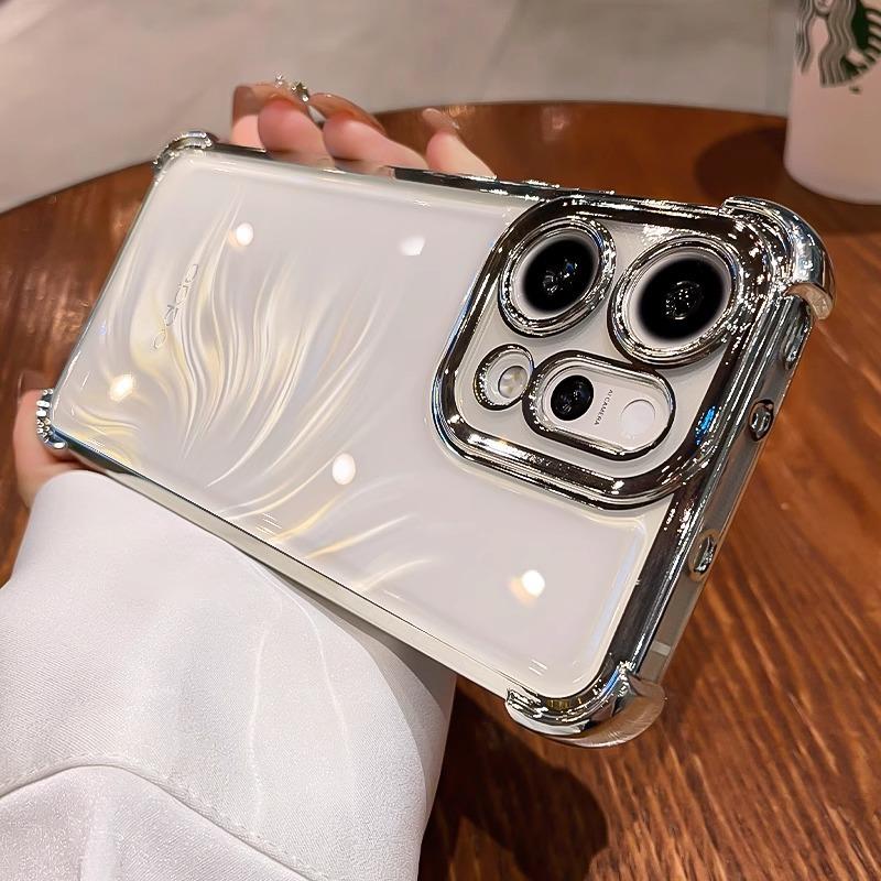 Suitable for Opporeno14pro Mobile Phone Case New Reno13pro Lens Full Inclusive Airbag Four Corner Anti Fall Case