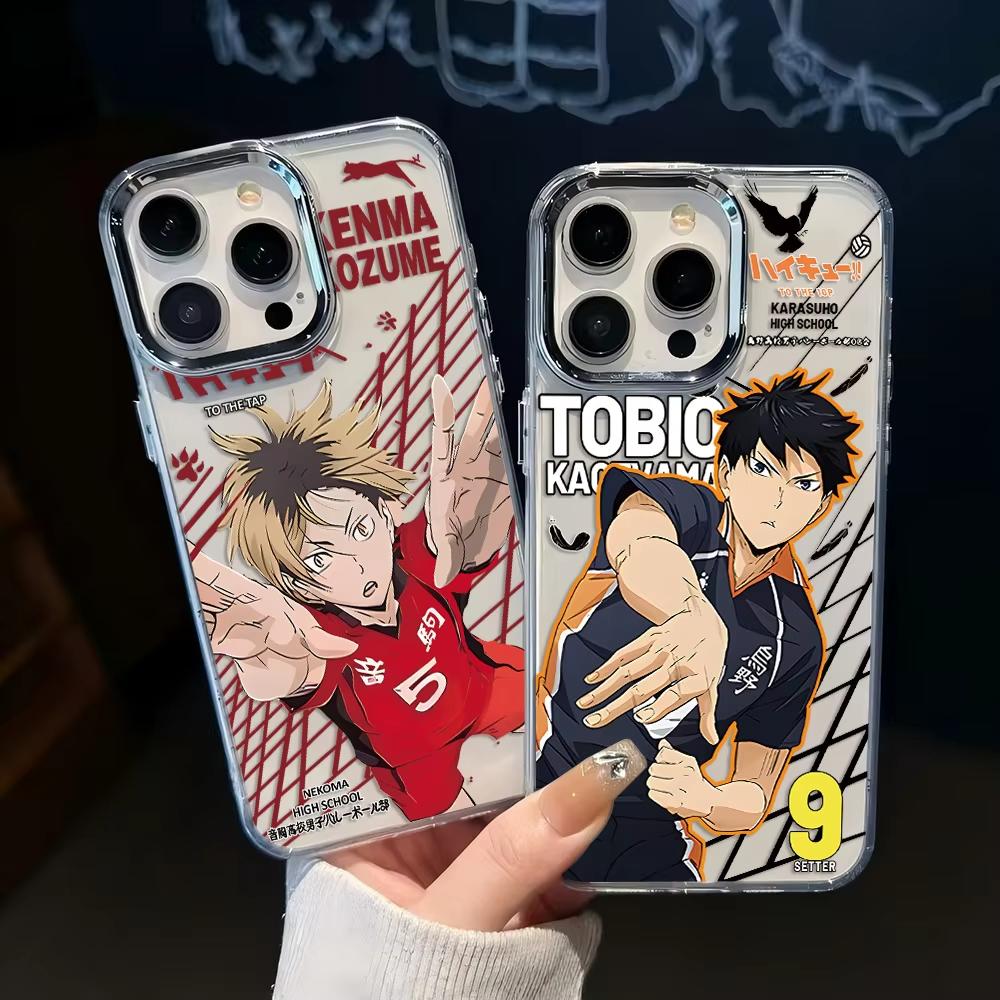 Heißer Anime Haikyuu Hinata Shoyo Handyhülle Für iPhone 17 Air 16 e 15 14 13 12 11 Pro Max Plus SE 2020 2022 Transparente Weiche Hülle