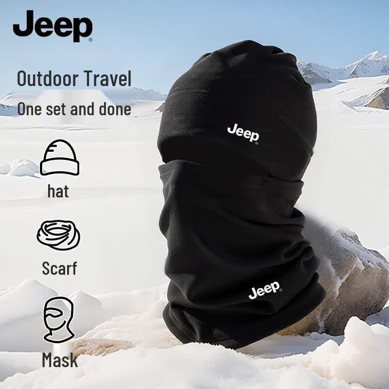 JEEP Winter Fleece Balaclava & Neck Gaiter чёрный