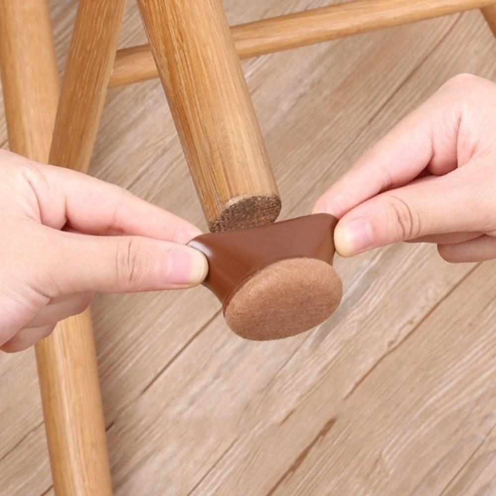 8pcs/set Wear-resistant Furniture Feet Pad Thickened Chair Leg Protector Pad  Indoor Application