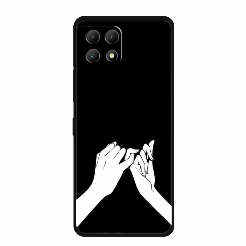 For T-Mobile REVVL 7 Case REVVL7 Black Silicone Soft Back Cover Case For T-Mobile T Phone 2 5G Phone Case Cover 6.58" TPhone2