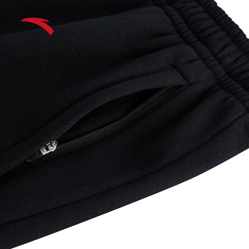 Anta Men's Fleece-Lined Winter Sweatpants