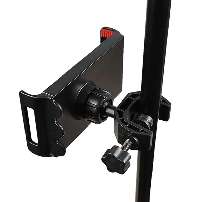 Phone Holder 360 Degree Rotating Universal Microphone Supporting Stand For 6.5-18Cm Smart Phones Music Live Show Holder