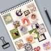 PVC Cartoon Stickers Pack Of 50 Reusable Motivational Decals Labels Safe For Kids Teens School Supplies Craft Projects
