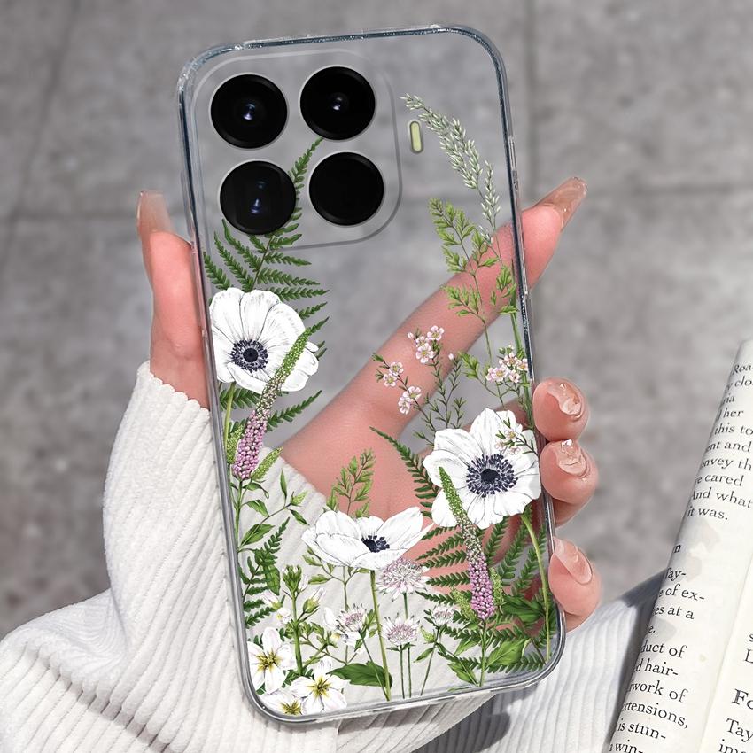 For Xiaomi 17T 17 Pro 17Max 17 Ultra Phone Case For Redmi 17C Redmi17 Lovely Bow Cartoon Lightweight Transparent TPU Bumper Scratch Resistance Housing
