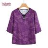 YUZHAOLIN 2026 Women's Mid-Sleeve Chinese Style Summer Outfit
