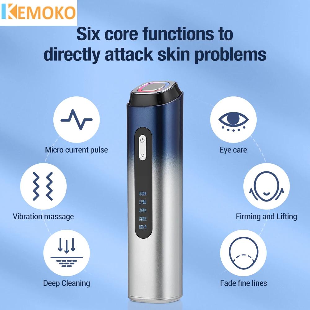 Microcurrents Facial Massager Lift Radiofrequency Face Massager Devices Tightening Facel Lifting Cleaning Care Beauty Machine