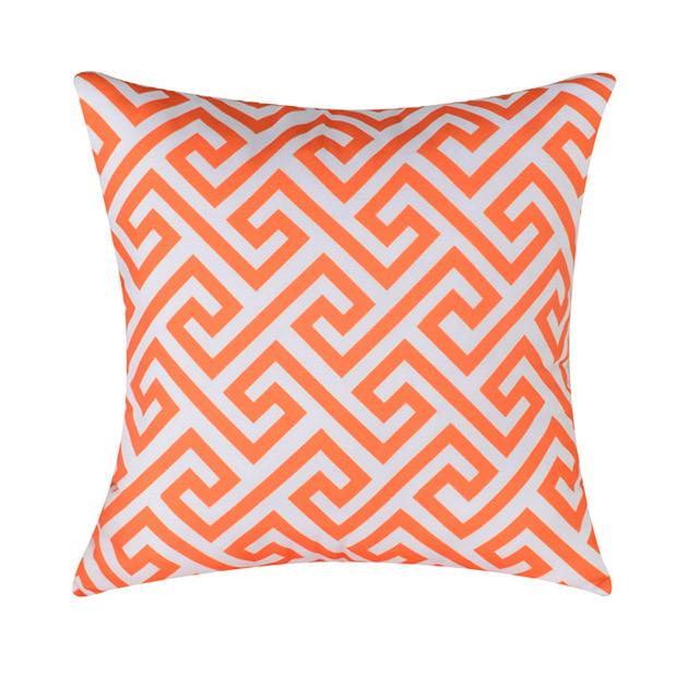 orange throw pillow covers