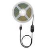 5V USB COB Strip Light: Motion-Activated Carpet, Wardrobe, and Bed Lighting with Switch