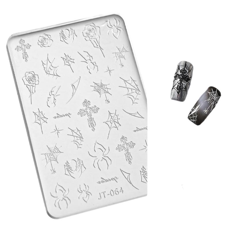 Crystal Silicone Nail Mold Nail Decors Molds Silicone Stamps Nail Decors Mould Nail Decors Stamping Tools for Nail Decor