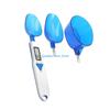 B0KB Accurate Weight Scale for Kitchen Electronic Scale Includes 3 Measuring Spoons for Baking and Preparation