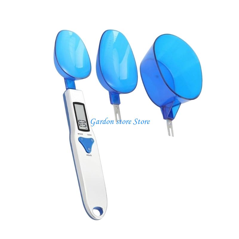 B0KB Accurate Weight Scale for Kitchen Electronic Scale Includes 3 Measuring Spoons for Baking and Preparation