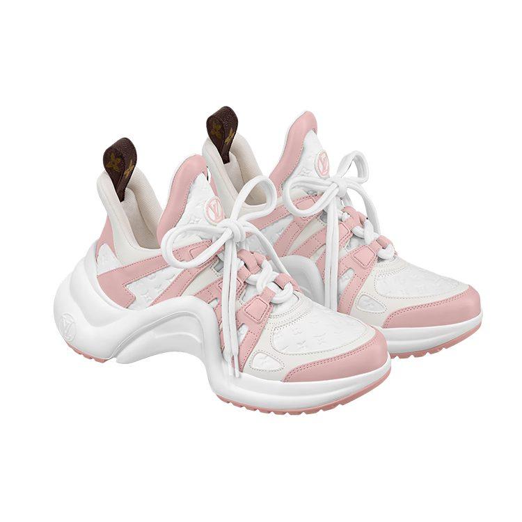Louis Vuitton Lv Archlight Sneakers 'White Pink' Women's 1ABP72