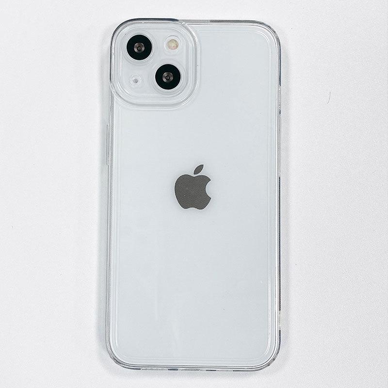 Angel Eye Transparent Case Is Suitable for Apple 16PRO Full-package Anti-fall IPhone XS Beautiful Eyes Straight Edge Semen Hole TPU Sleeve