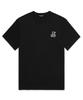 Ujeu Teddy Bear Oversized Short-Sleeve T-Shirt (Ds009) Black