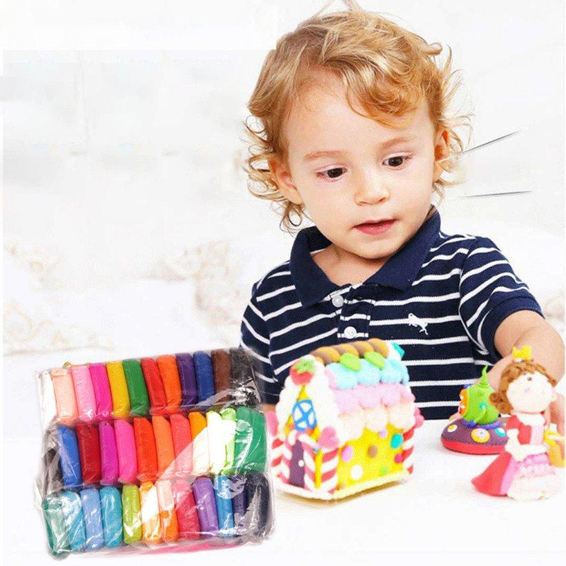 Buy Super Light Clay 36 Color Plasticine Clay Toy Set Children's Diy Clay Toy at affordable