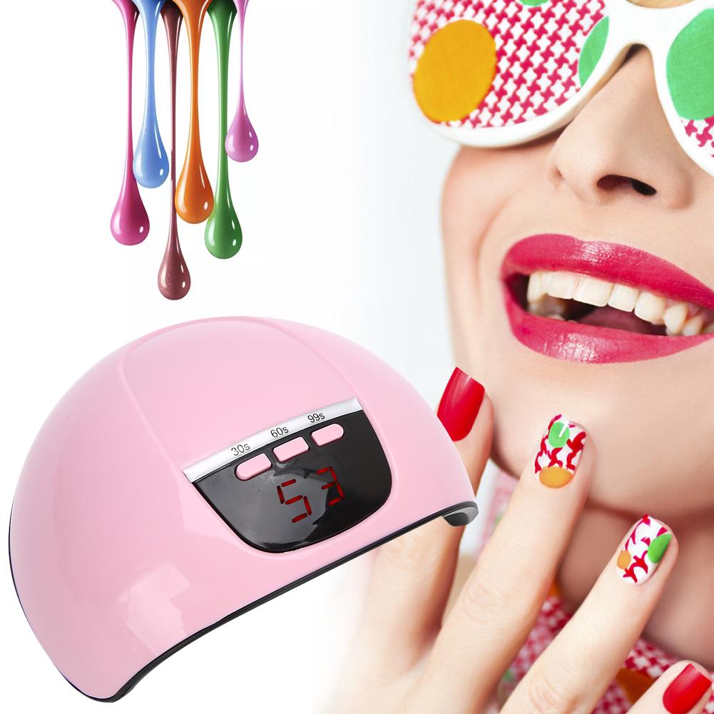 54W Nail Gel Curing Light 18 Light Chips Painless Infrared Sensor Nail Polish Dryer Light