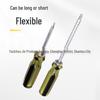 Multi-functional Telescopic Magnetic Crystal Handle Cross & Slotted Screwdriver