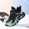 Boys Winter Casual Sports Cotton Sneakers Keep Warm Walking Running Shoes for Students Platform Tennis Trainers