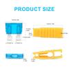 130pcs Automotive Fuses Holders Set Waterproof Inlines Designs with 14 Standard Fuses Portable for Multipurpose Use