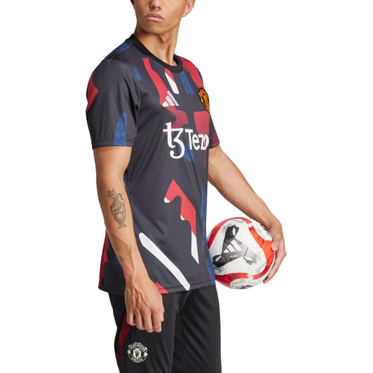 adidas Free Shipping With AdiClub Manchester United 24/25 Pre Match Jersey JD7147