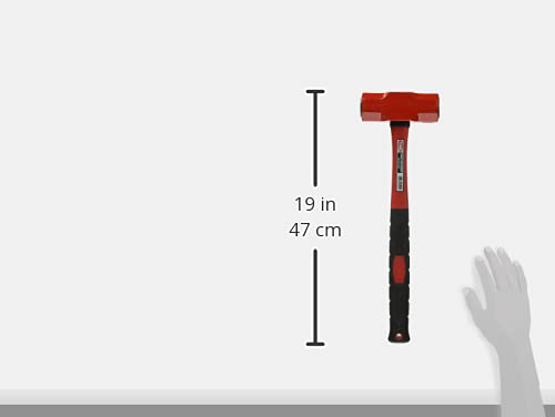Tone BHAD-50 Double-Ended Hammer, Red/Black, 5lb
