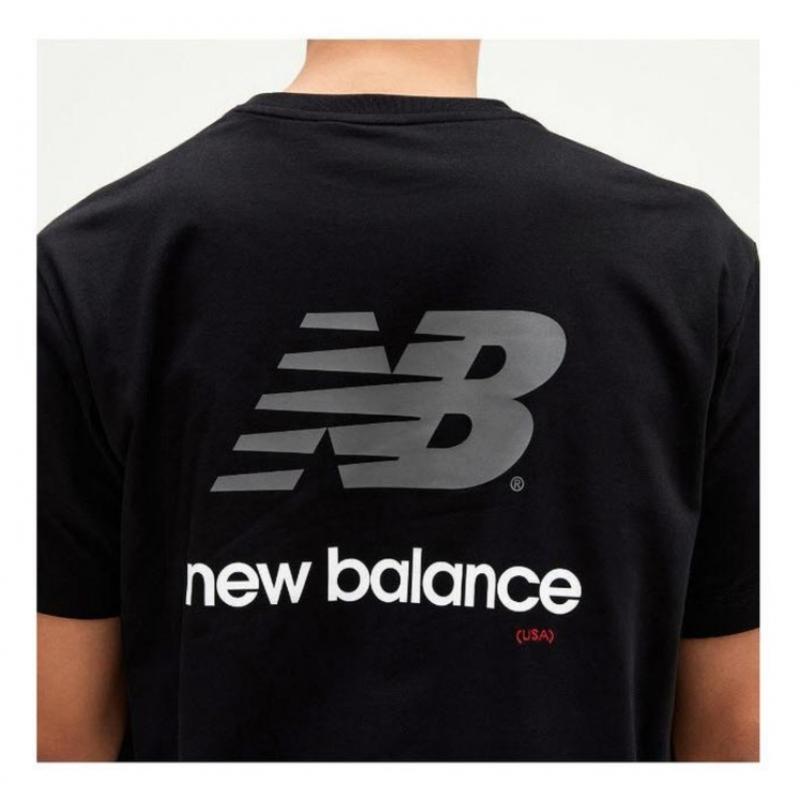 New Balance Big Logo Short Sleeve Tee Nbnee21023 3
