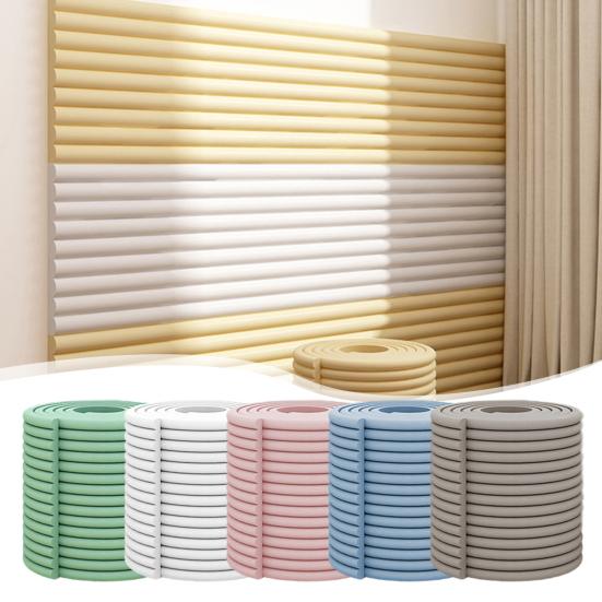 200x30/40CM Selvklebende Kollisjonsstripe Skum Sikkerhetsstøtfangerbeskyttelse 1CM Tykk Barnesikring Møbelhjørne Skrivebord Bordkantbeskytter