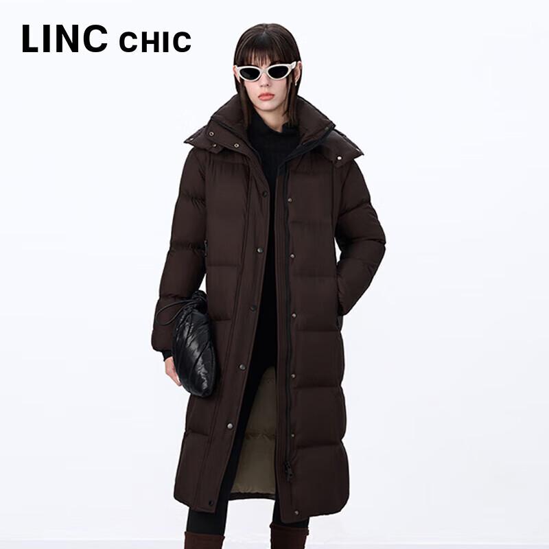 Jin Yujie Women's Maillard Thickened Long Duck Down Puffer Coat
