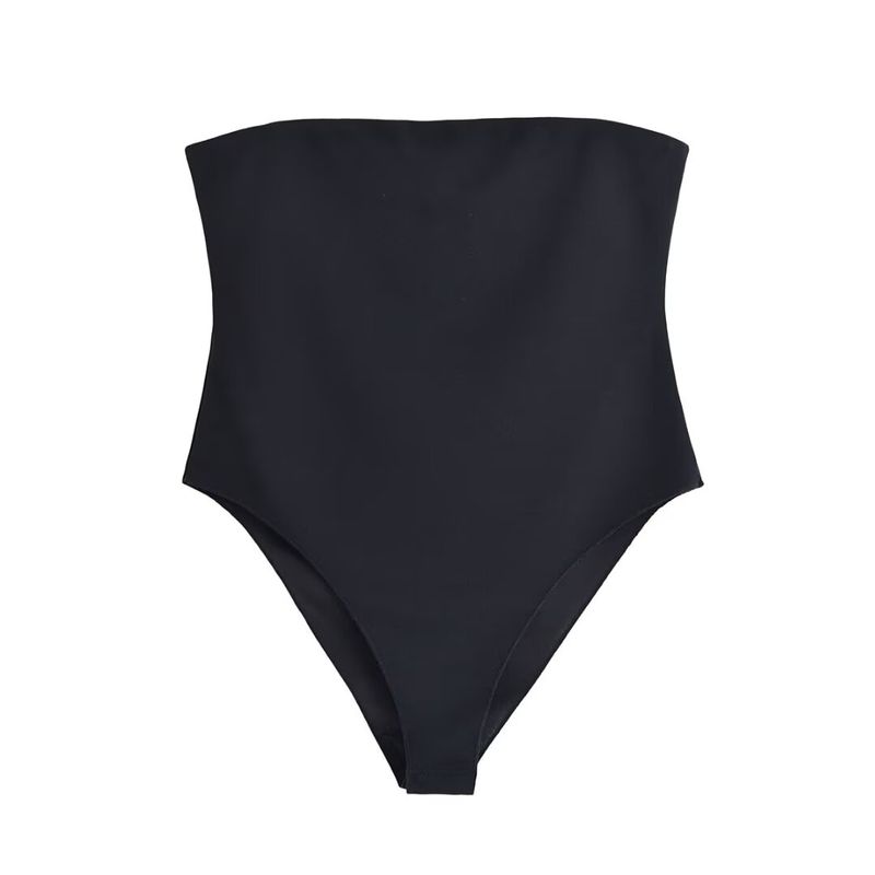 Kaslead New Women Clothes Western Style Fashion Simple Stretch Wrap-around Jumpsuit 5584185