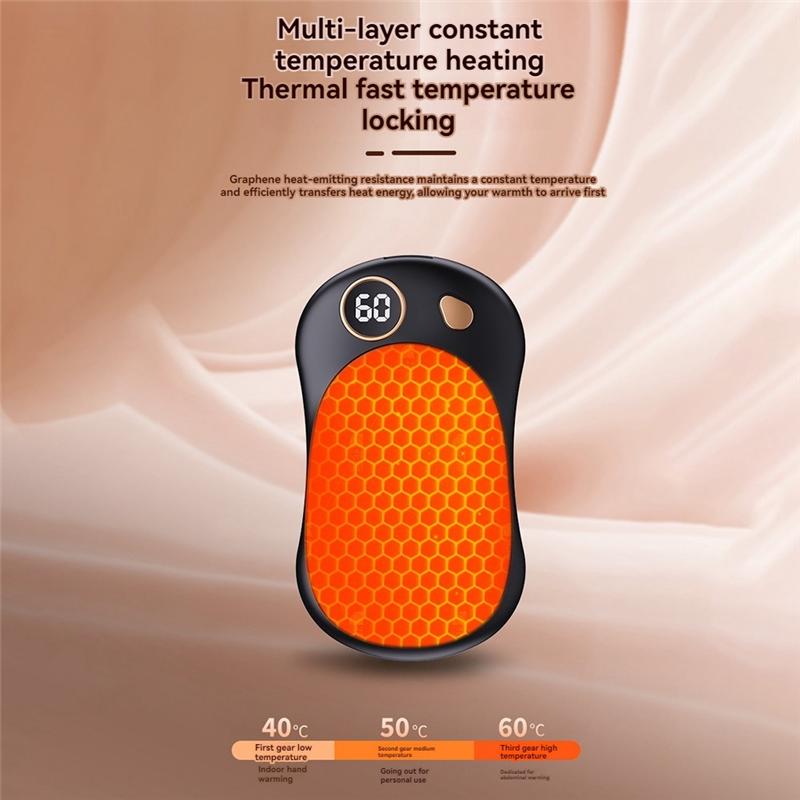 M-Modern-Hand Warmers Rechargeable, Electric Reusable Hand Warmer, Portable Hand Warmers Pocket Heater