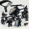 Package M-24 Swat Helicopter Russian Army Gun Weapon Accessories Shield Xiangjiang Small Particles Building Block Toy