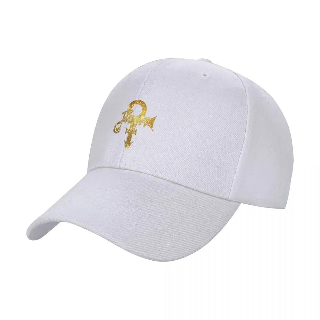 Best of Prince Logo Gold Baseballkappe Kapuze Schaumparty Hut Hut Mann Luxuriöser Snapback Hut Mann Damen