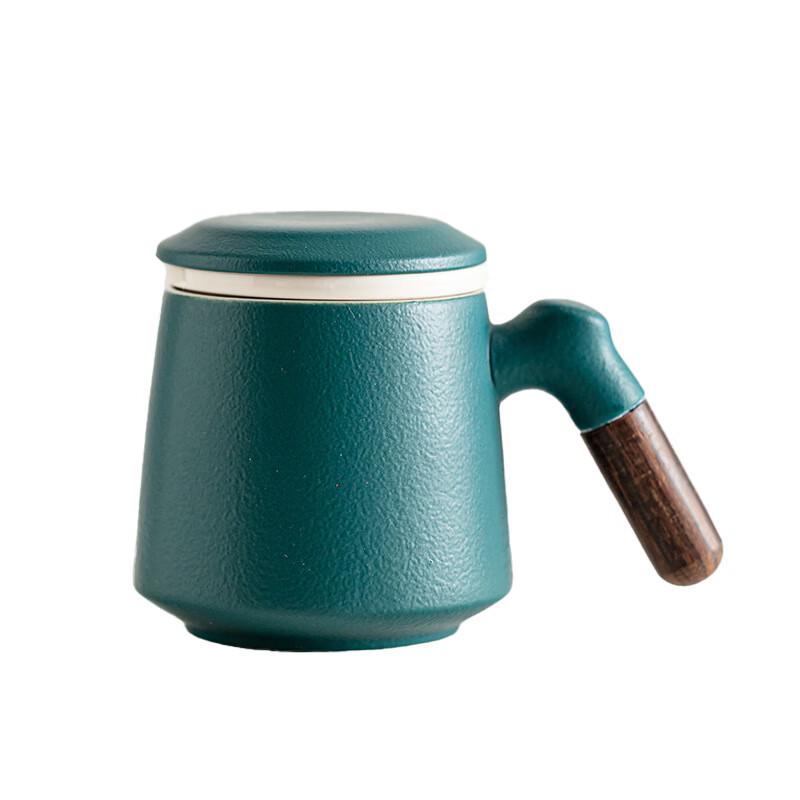 ShangHeng Business Ceramic Tea Infuser Mug with Lid