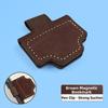 Magnetic Buckle Magnetic Leather Bookmark Multifunctional Magnetic Page Clips  For Bookworm