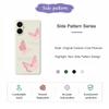 For Samsung Galaxy A07 4G Case Butterfly Pattern Printing Straight Edge TPU Phone Back Cover