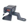 Double  USB Motorcycle Phone Charger 6.8A Fast Charging with Voltmeter Waterproof Motorcycle USB Charger Simple Installs