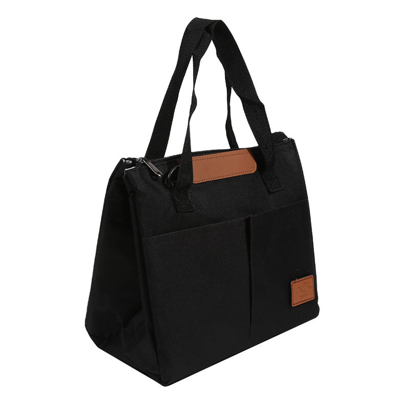 HOT Large Capacity Lunch Bag With Aluminum Foil Insulation For Work, Simple  Practical Top Handle Insulated Picnic