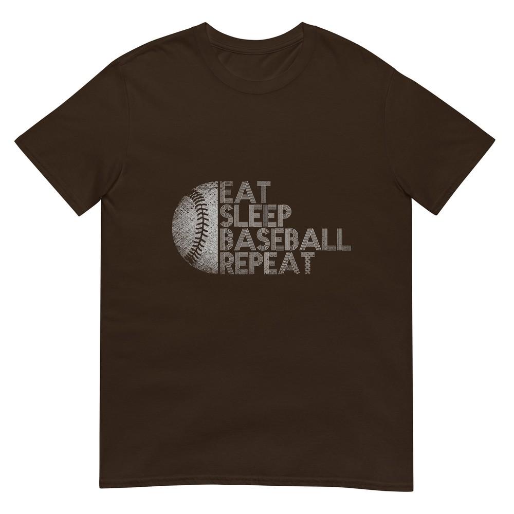 Eat Sleep Baseball Repeat Baseball Player Funny Baseball TShirt