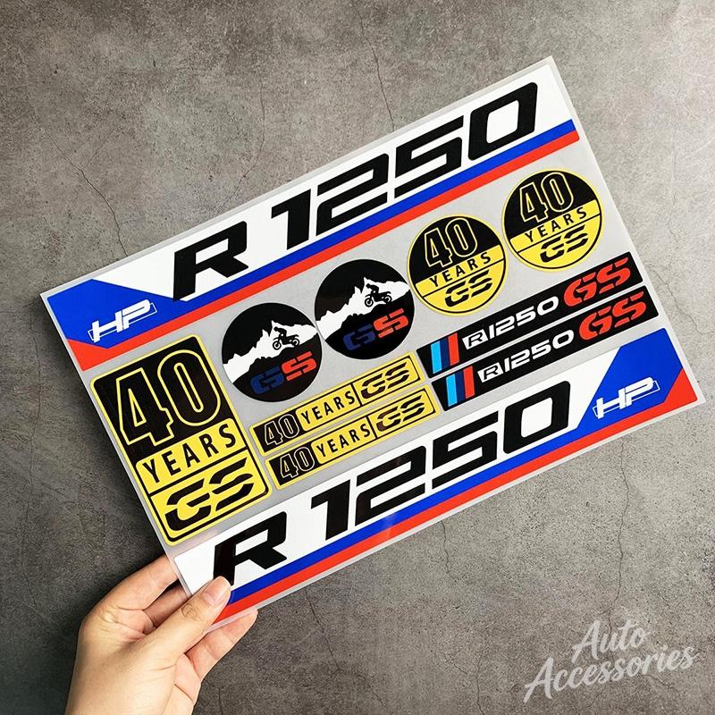 PVC Reflective Stickers For BMW Motorrad GS Series M Power Motorsport Waterproof Decals For Motorcycle Helmet Laptop Accessories blhn58