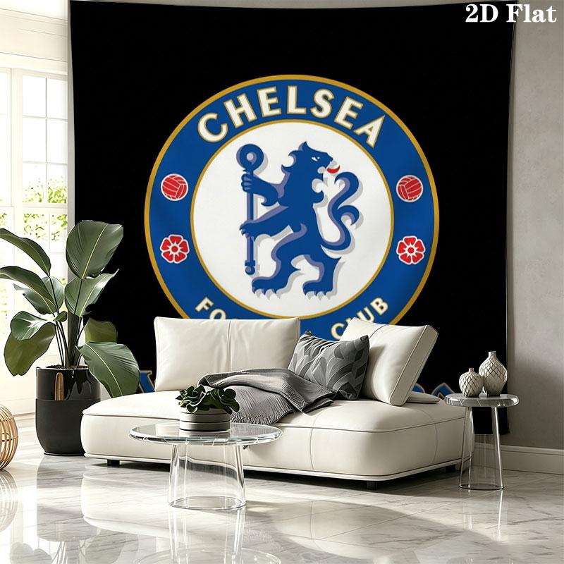 Chelsea F Custom Name Wall Tapestry Aesthetic Wall Hanging Printed Fabric Blanket Decorative Tapestries for Bedroom Living Room Home Decor