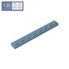 BRICKE Brick Guest 1x8 Plate, Compatible with Lego 3460, Loose Parts Building Blocks, Small Particles.