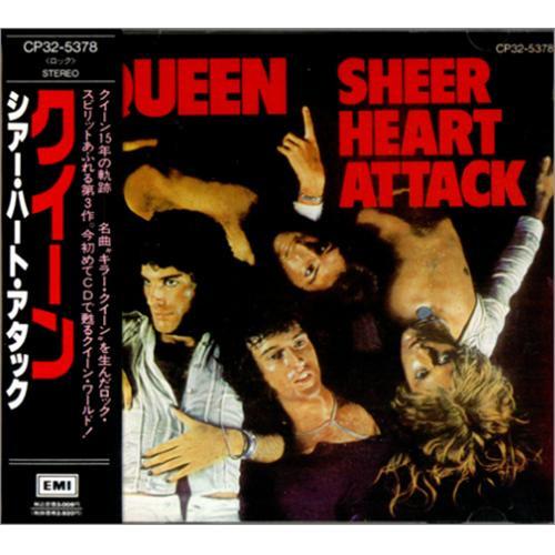CD QUEEN Sheer Heart Attack CP325378 EMI 1989 Япония Рок Б/у