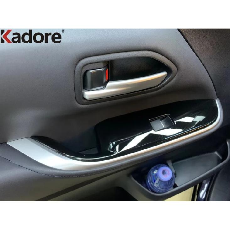 For Toyota Noah VOXY 90 -2025 2026 Carbon Fiber Car Interior Door Window Lift Switch Button Panel Cover Trim Accessories RHD