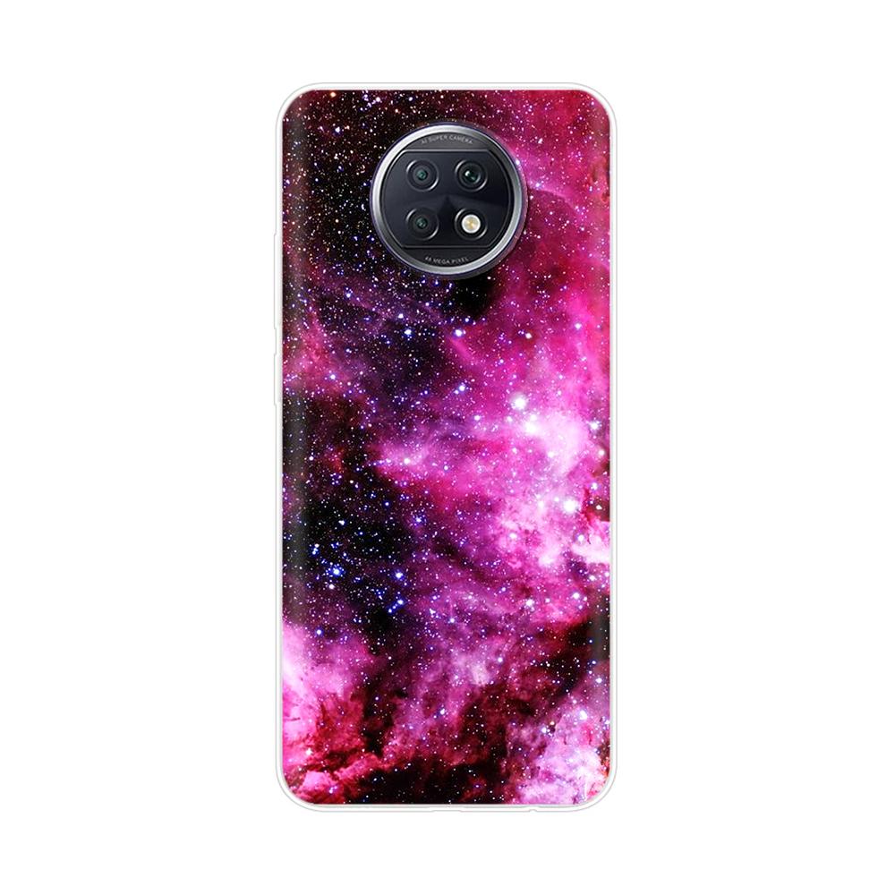 Fashion TPU Phone Case For Xiaomi Redmi Note 9T Soft Silicone Painting Case for Redmi Note 9T 5G Case Note9T 9 T coque flower