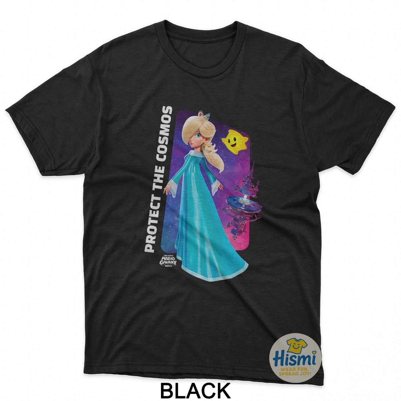 The Super Mario Galaxy Movie Rosalina Protect The Cosmos T-Shirt 4XL