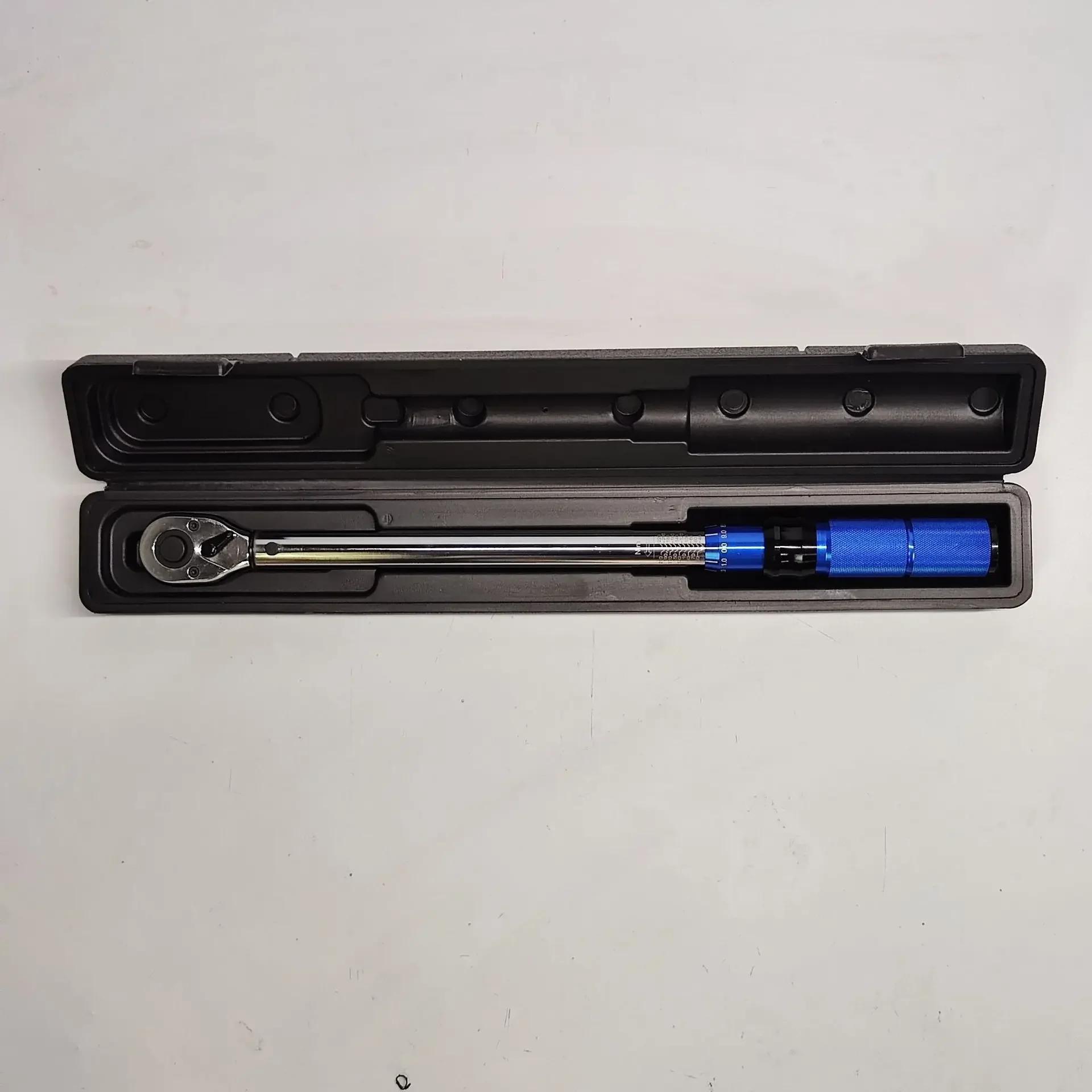 

Регулируемый трещоточный динамометрический ключ Снятие свечей зажигания Высокоточный ключ Экономящий силы ключ Инструмент для ремонта автомобиля синий