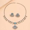 Módní dámská sada šperků Etnický styl Ozdoba na čelo Střapcová náhrdelník Náušnice Sada Dárky